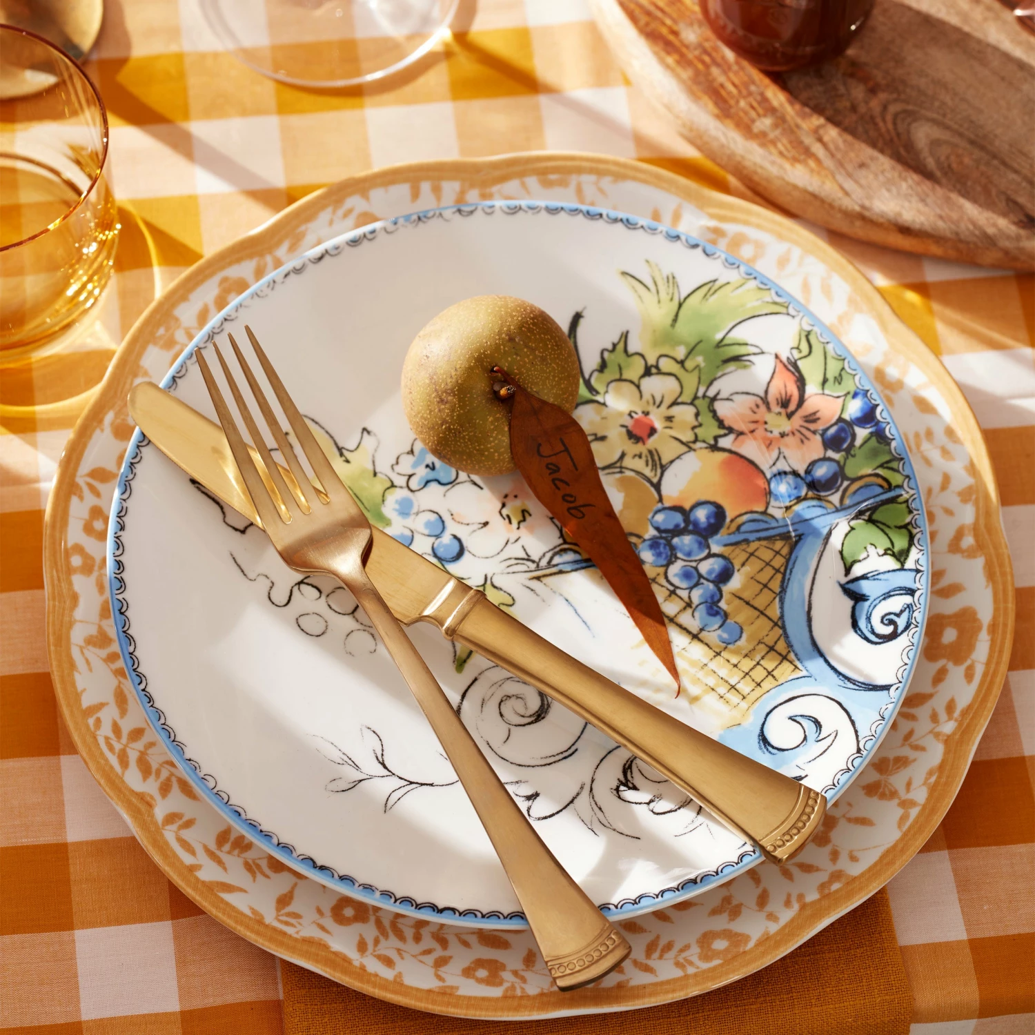 New π₯° Lenox Autumn Studio 4-Piece Accent Plate Set π 4 New π₯° Lenox Autumn Studio 4-Piece Accent Plate Set π - Image 2