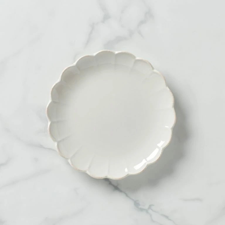 Discount 🤩 Lenox French Perle Scallop Accent Plate 🔥 outlet online
