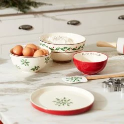 Best deal 😍 Lenox Holiday Luna 8-Piece Nesting Dinnerware Set 🎉 -lenox Sales Store 893494 w20