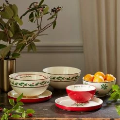 Best deal 😍 Lenox Holiday Luna 8-Piece Nesting Dinnerware Set 🎉 -lenox Sales Store 893494 w21