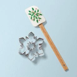 Discount 🎉 Lenox Holiday Spatula With Snowflake Cookie Cutter 🔔