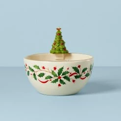 Budget 🥰 Lenox Holiday Tree Bowl ⭐