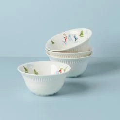 Best deal ๐ Lenox Profile Snow Day 4-Piece Bowl Set โจ