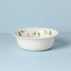 Buy 😀 Lenox Profile Snow Day Serving Bowl ⌛