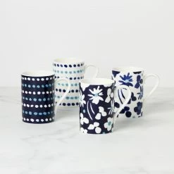 Deals ⭐ Kate Spade Floral Way 4-Piece Mug Set ❤️