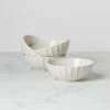 Best Pirce 🔔 Lenox French Perle Scallop 4-Piece Bowl Set 🎉 -lenox Sales Store 893545 w10