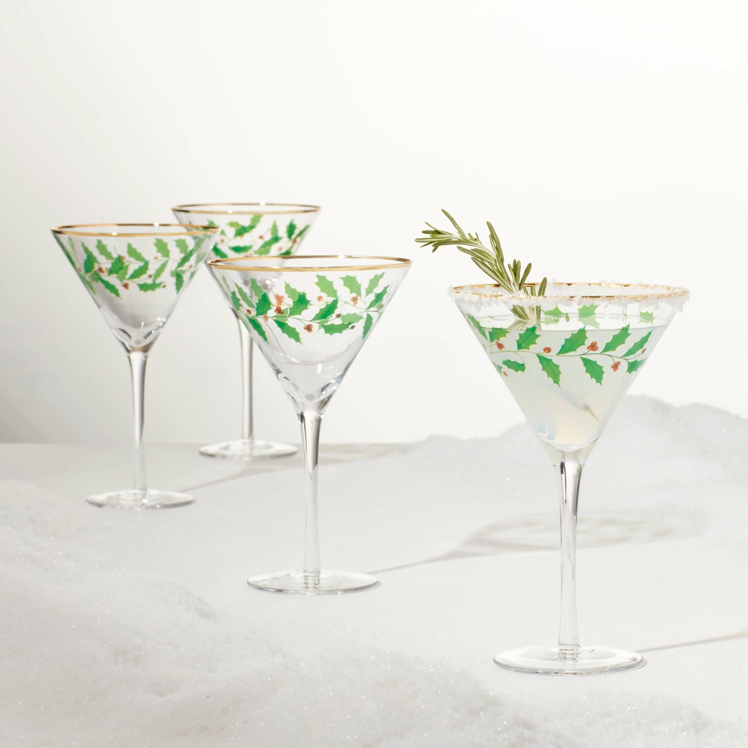 Promo ⭐ Lenox Holiday 4-Piece Martini Glass Set ✨ 5 Promo ⭐ Lenox Holiday 4-Piece Martini Glass Set ✨ - Image 3