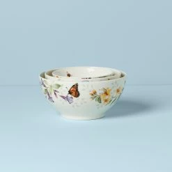 Best reviews of ๐ Lenox Butterfly Meadow 3-Piece Bowl Set ๐