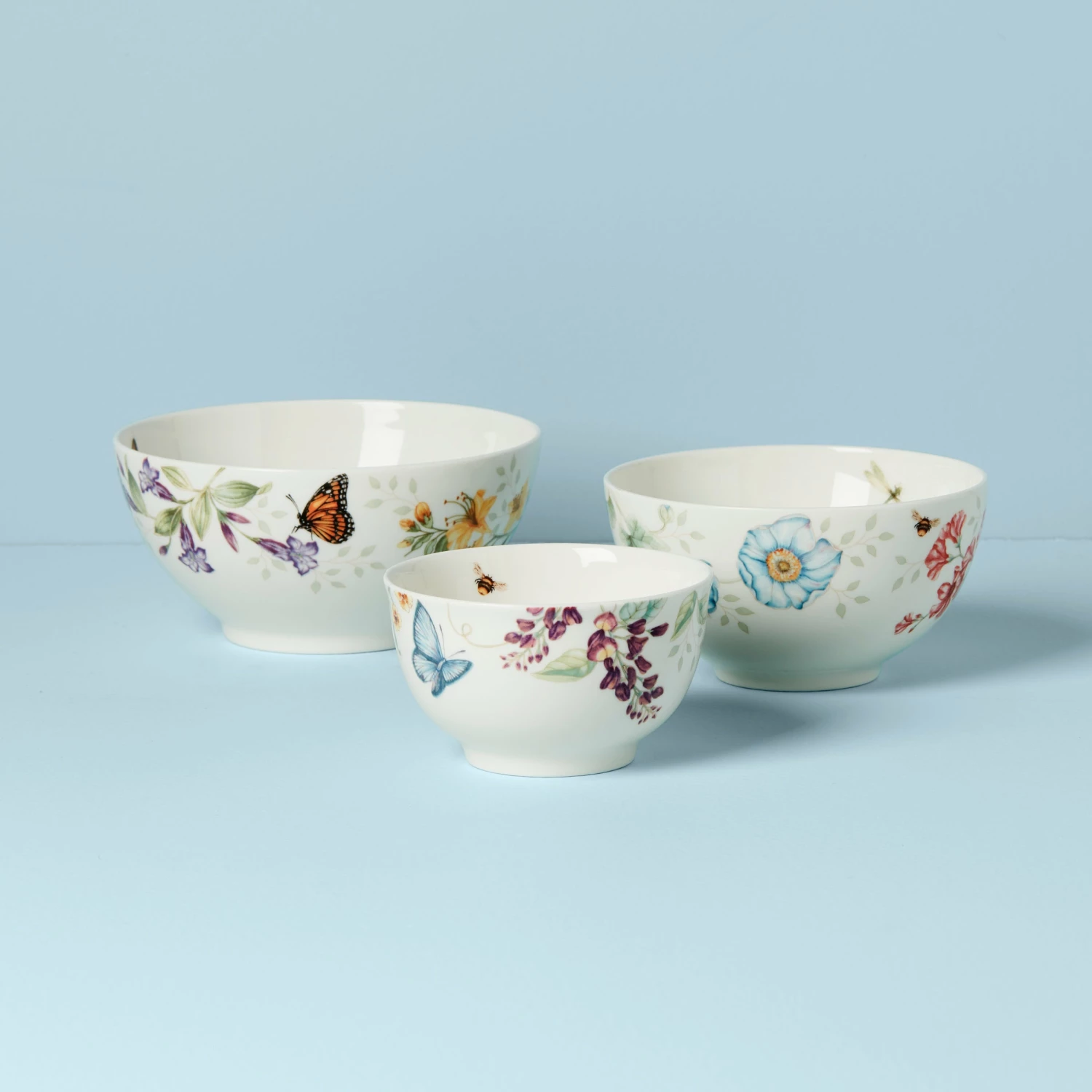 Best reviews of π Lenox Butterfly Meadow 3-Piece Bowl Set π 4 Best reviews of π Lenox Butterfly Meadow 3-Piece Bowl Set π - Image 2