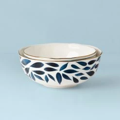 Coupon ⭐ Lenox Blue Bay 2-Piece Nesting Bowl Set 😉