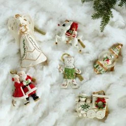 Budget ⭐ Lenox 2022 Bright Light Gingerbread Ornament 💯 -lenox Sales Store 893701 893703 893692 894081 893726 883612 LHOL 22 FEA 2