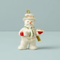 Flash Sale ⌛ Lenox 2022 Snowman Treats Ornament ⭐