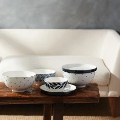 Best reviews of ⌛ Lenox Blue Bay Luna 8-Piece Nesting Dinnerware Set 🥰 -lenox Sales Store 893845 w12