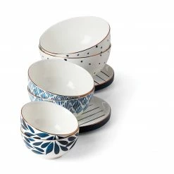 Best reviews of ⌛ Lenox Blue Bay Luna 8-Piece Nesting Dinnerware Set 🥰 -lenox Sales Store 893845 w16