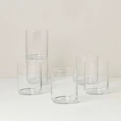 Budget 💯 Lenox Tuscany Classics Stackable 6pc Tall Glasses ⌛