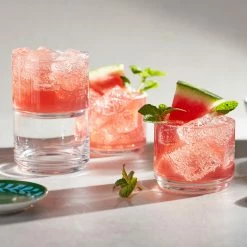 Deals 💯 Lenox Tuscany Classics Stackable 6pc Short Glasses 😍 -lenox Sales Store 893861 LNP F22 FEA 1