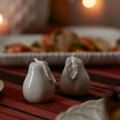 Wholesale 😀 Lenox Wicker Creek Pear Salt & Pepper Set 🔔 -lenox Sales Store 893874 893878 893880 893877 893875 LNP S23 FEA 4