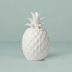 Best Sale 👍 Lenox Wicker Creek Pineapple Cookie Jar 🛒