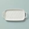 Outlet 👏 Lenox Wicker Creek Handled Tray 😍 -lenox Sales Store 893875 w10