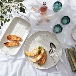 Cheapest 😀 Lenox Wicker Creek Round Platter 😀 -lenox Sales Store 893880 893875 893879 LNP S22 FEA 6