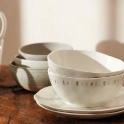 Brand new 😀 Lenox Oyster Bay Assorted All-Purpose Bowls, Set of 4 😉 -lenox Sales Store 894092 w12