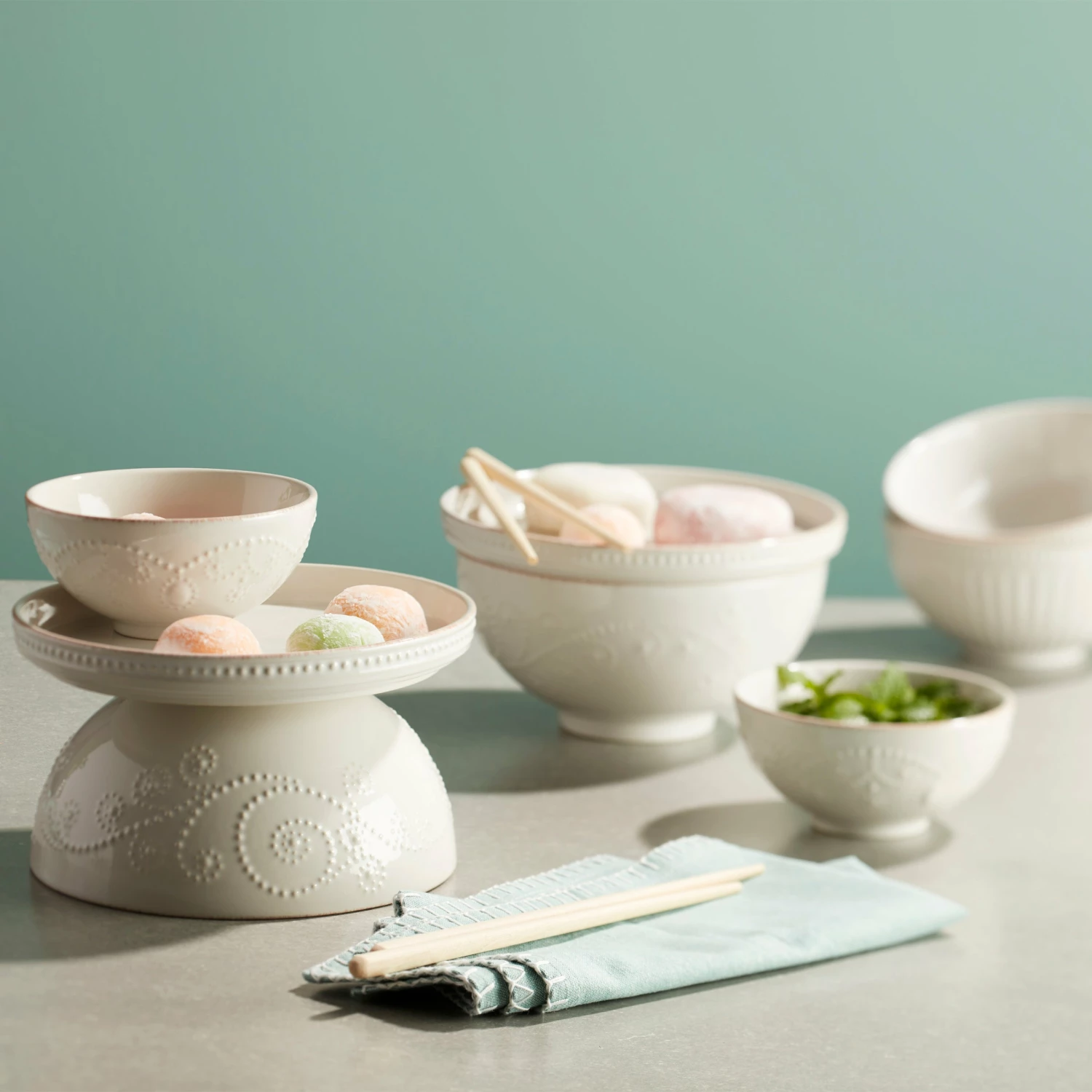 Buy π Lenox French Perle Luna 8-Piece Nesting Dinnerware Set π₯° 7 Buy π Lenox French Perle Luna 8-Piece Nesting Dinnerware Set π₯° - Image 5