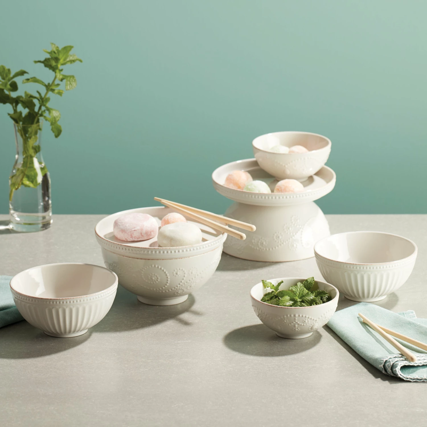 Buy π Lenox French Perle Luna 8-Piece Nesting Dinnerware Set π₯° 10 Buy π Lenox French Perle Luna 8-Piece Nesting Dinnerware Set π₯° - Image 8