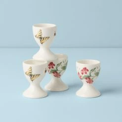 Deals 🌟 Lenox Butterfly Meadow 4pc Egg Cups 🎁 -lenox Sales Store 894111 W11