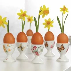 Deals 🌟 Lenox Butterfly Meadow 4pc Egg Cups 🎁 -lenox Sales Store 894111 w12