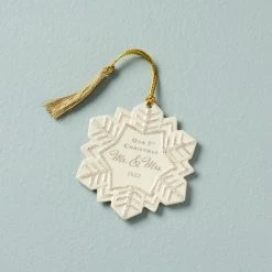 Wholesale ⌛ Lenox 2022 Our 1st 🎄 Christmas Together Snowflake Ornament 🧨