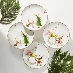 Best deal π Lenox Merry Grinchmas Assorted Accent Plates, Set of 4 β¨ 9 Best deal π Lenox Merry Grinchmas Assorted Accent Plates, Set of 4 β¨ -lenox Sales Store 894166 LHOL 22 FEA 1
