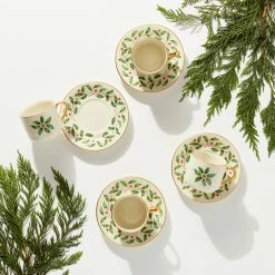 Hot Sale π Lenox Holiday Espresso Cup & Saucer, S/4 β 5 Hot Sale π Lenox Holiday Espresso Cup & Saucer, S/4 β -lenox Sales Store 894178 LHOL 22 FEA 1