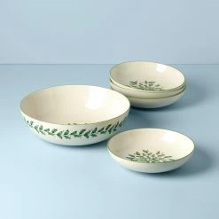 Best reviews of ❤️ Lenox Holiday Pasta 5pc Serving Set ✔️