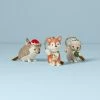 Promo 😍 Lenox Woodland Friends Ornaments, Set of 3 🛒 -lenox Sales Store 894192 w10