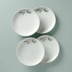 Discount π Lenox French Perle Berry Dinner Plates, Set of 4 β