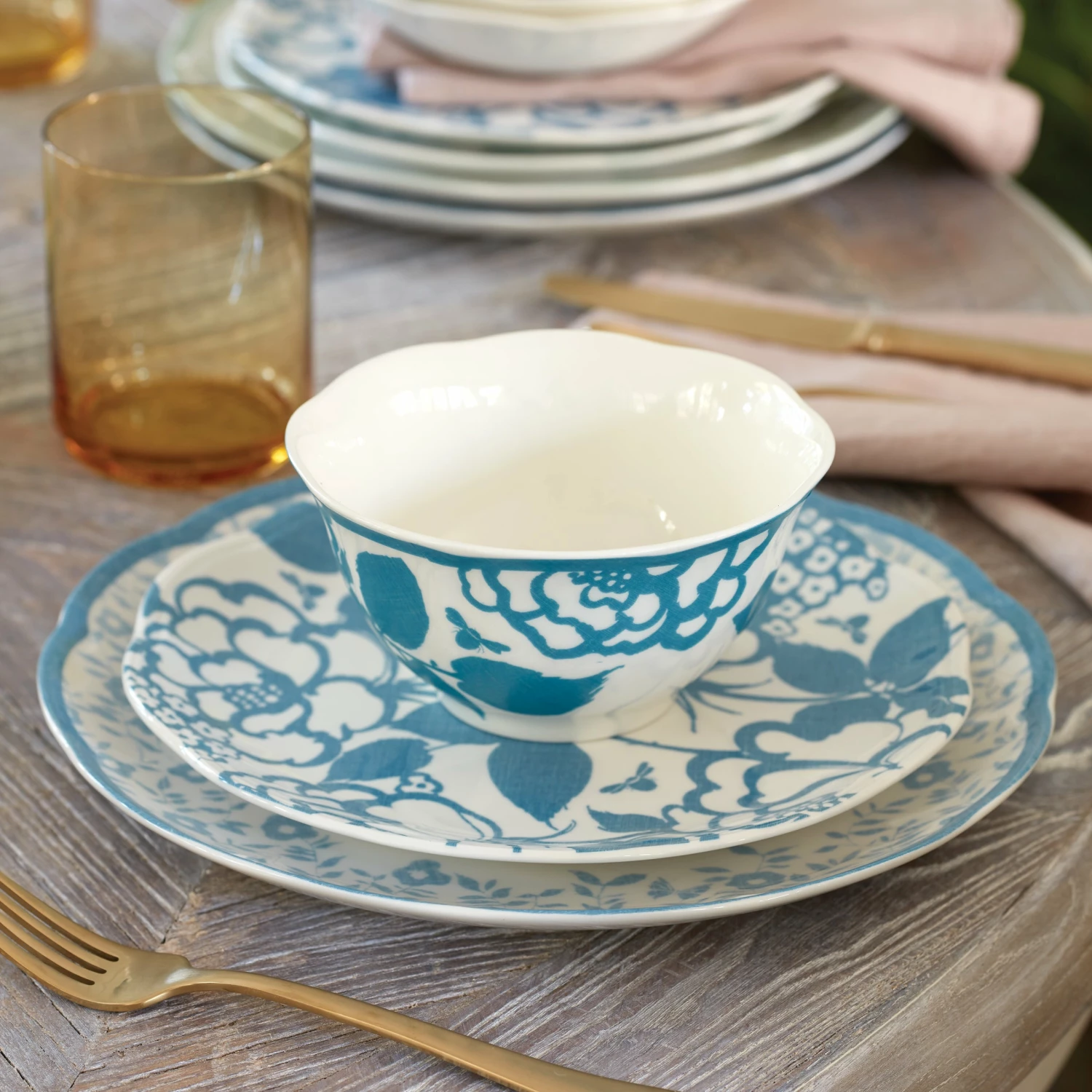 Promo ✨ Lenox Butterfly Meadow Cottage 4-Piece Accent Plates ⌛ 8 Promo ✨ Lenox Butterfly Meadow Cottage 4-Piece Accent Plates ⌛ - Image 6