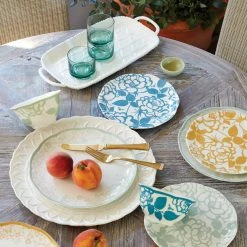 Cheapest 😀 Lenox Wicker Creek Round Platter 😀 -lenox Sales Store 894277 894335 894088 894090 894281 894304 LNP S22 FEA 1