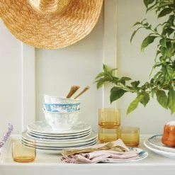 Outlet 🎁 Lenox Butterfly Meadow Cottage 4-Piece Rice Bowls 😍 -lenox Sales Store 894281 w11