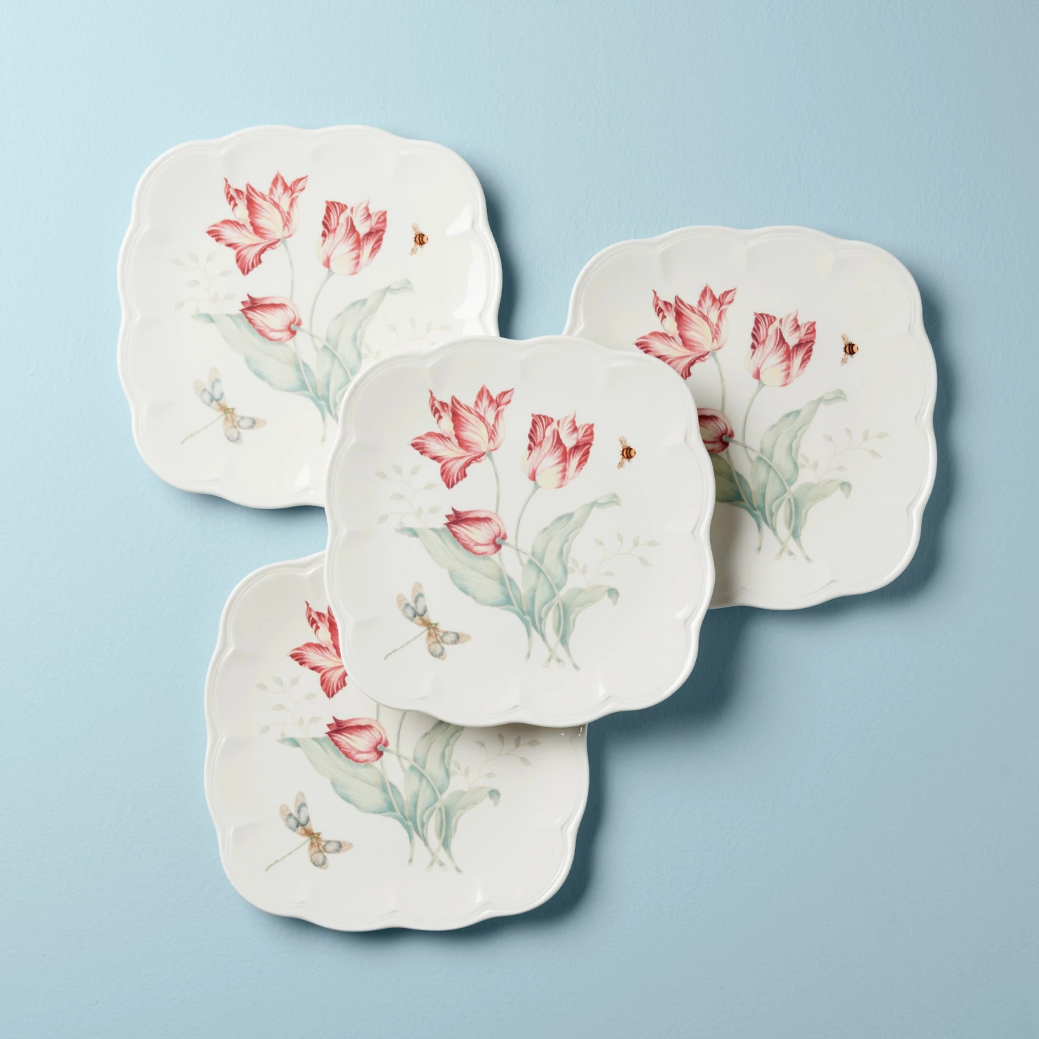 Best reviews of 🔥 Lenox Butterfly Meadow Square 4pc Accent Plates 💯 3 Best reviews of 🔥 Lenox Butterfly Meadow Square 4pc Accent Plates 💯