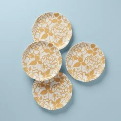 Promo β¨ Lenox Butterfly Meadow Cottage 4-Piece Accent Plates β