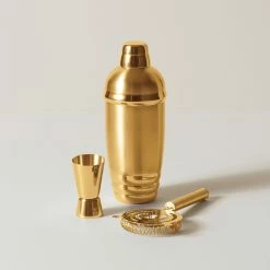 Deals 🎁 Lenox Tuscany Classics Gold Cocktail Shaker 🔔