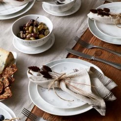 Promo 🥰 Lenox Oyster Bay 12-Piece Dinnerware Set 🌟 -lenox Sales Store 894529 894223 890139 LNP S23 FEA 9