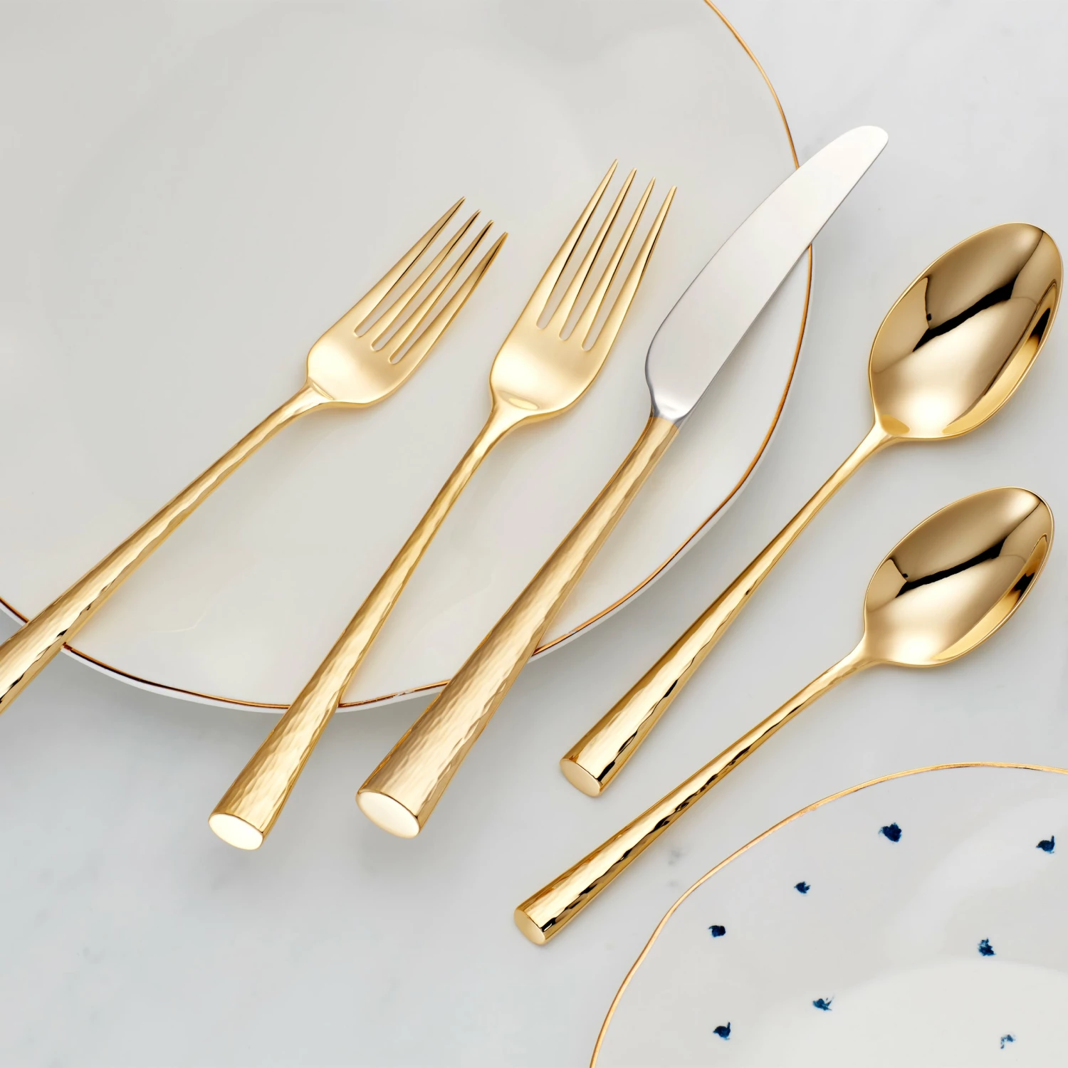 Promo π Lenox Imperial Caviar Gold 5PC Place Setting β 4 Promo π Lenox Imperial Caviar Gold 5PC Place Setting β - Image 2