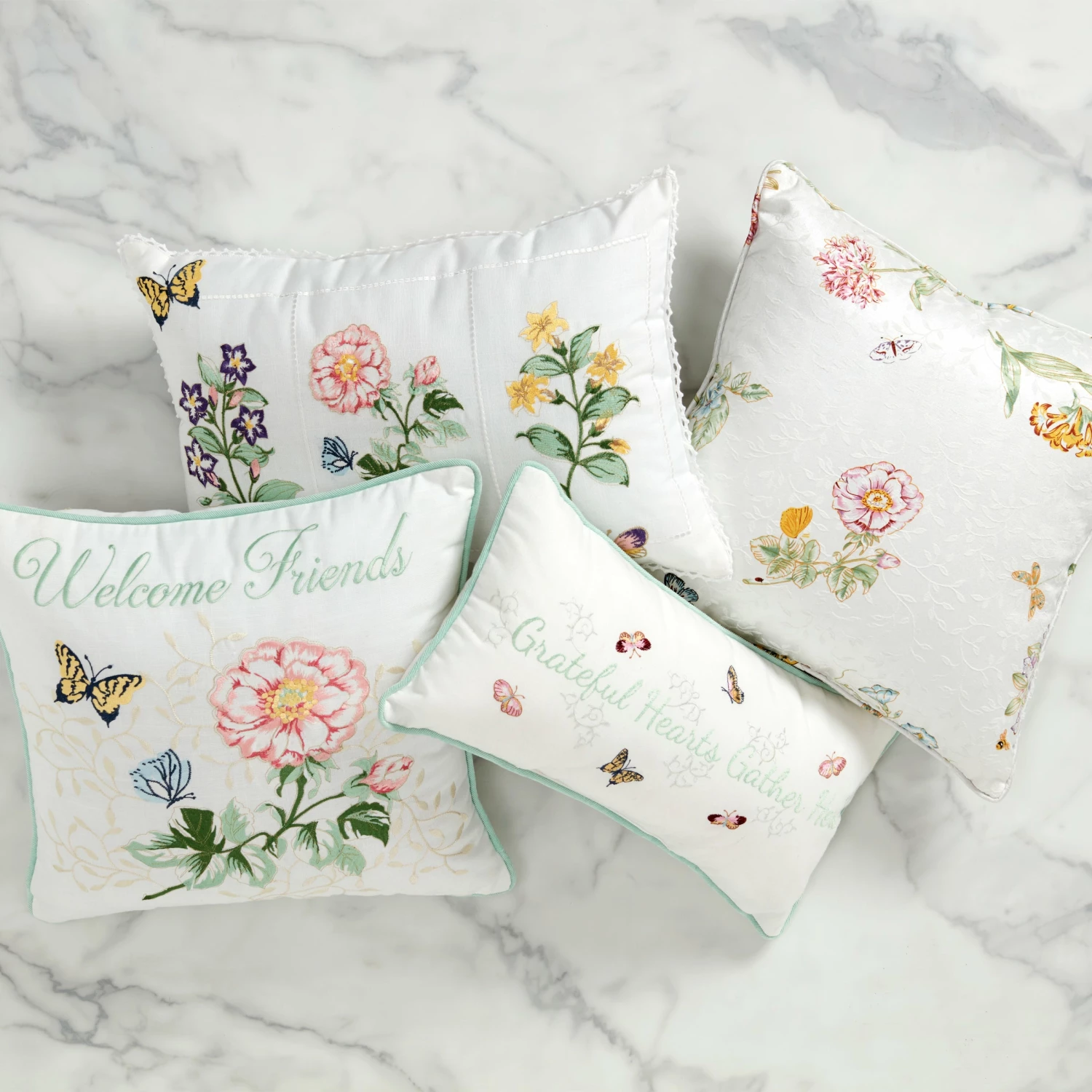 Best Pirce π₯° Lenox Butterfly Meadow Floral Study Pillow 14x20 π₯ 6 Best Pirce π₯° Lenox Butterfly Meadow Floral Study Pillow 14x20 π₯ - Image 4