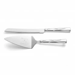 Promo 🎁 Lenox Adorn Cake Knife & Server Set 🎉 -lenox Sales Store 895254 LNP F22 M T