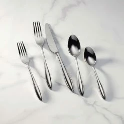 Flash Sale 😀 Lenox Sculpt™ 65-piece Flatware Set 🧨